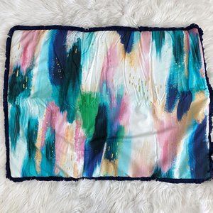 Pottery Barn Teen EttaVee Brushstrokes Rainbow Standard Sham Pillow Cover NEW